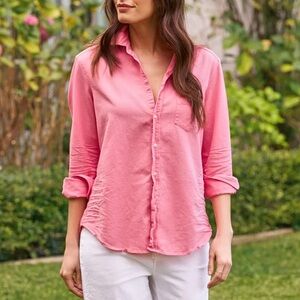Frank & Eileen Pink Relaxed Button-Down Shirt